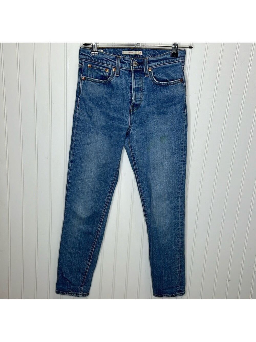 Levi’s Premium Wedgie Button Fly Jeans Size 25